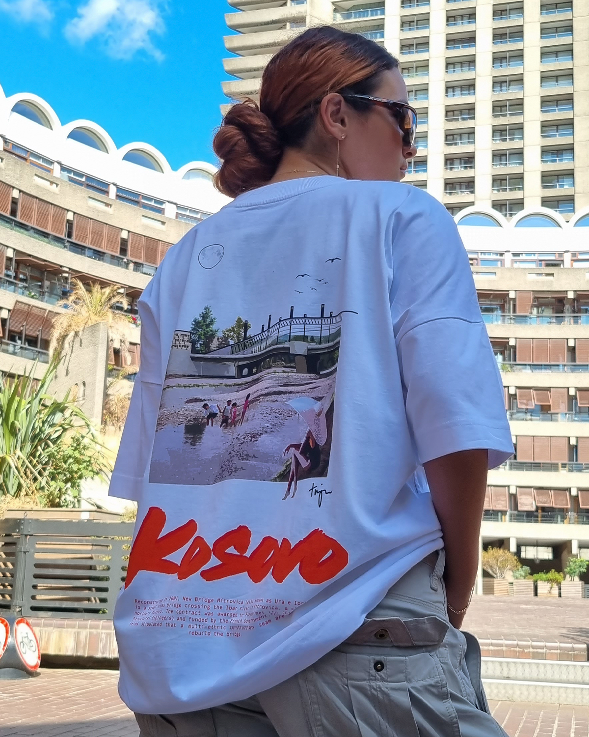 Mitrovica Organic Oversized Unisex T-Shirt