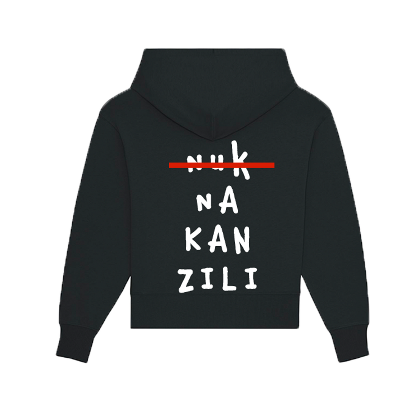 NUK NA KAN ZILI Unisex Black Hoodie