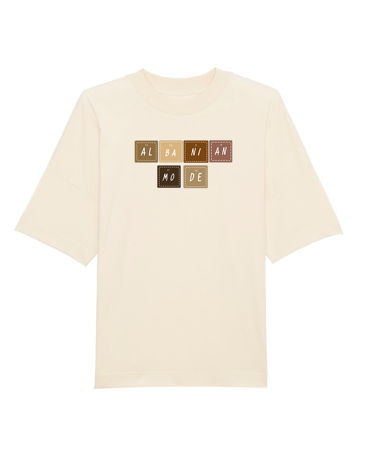 ALBANIAN MODE Boxy Unisex T-shirt